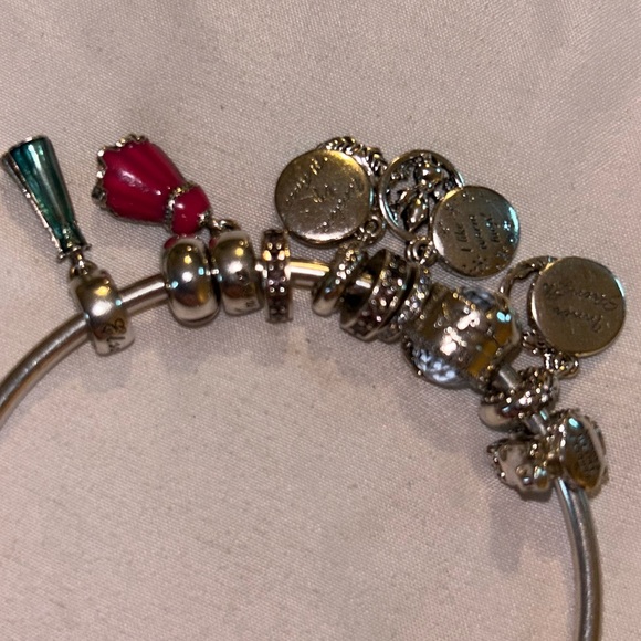 ❄️ Pandora Disney charms and bracelet (Frozen Theme) ❄️ - Picture 4 of 5